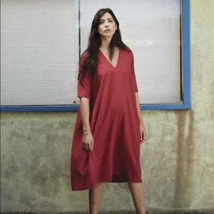 Ali Golden Full Dress w/ Pockets